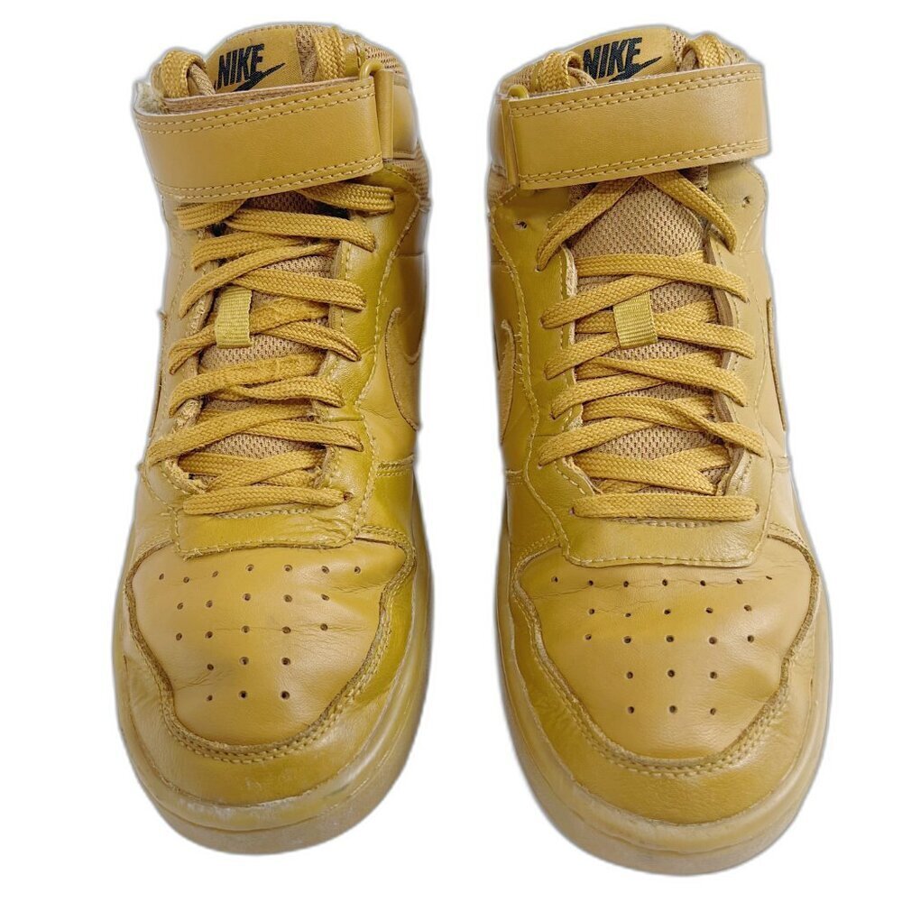 Nike Court Borough Mid 2 Leather Sneakers High Top Athletic Shoes Size 6Y - Picture 4 of 12